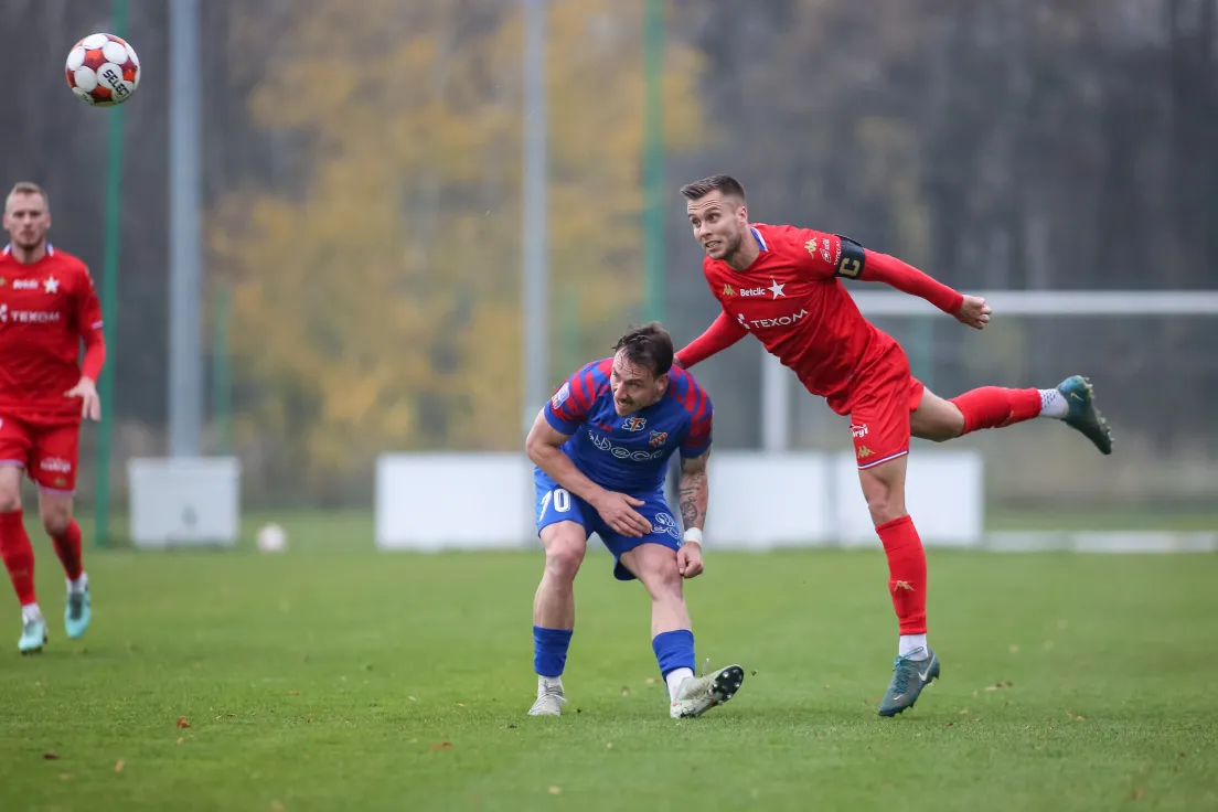 Myślenice. Sparing Wisła Kraków - Odra Opole