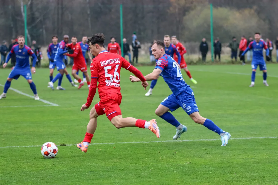 Myślenice. Sparing Wisła Kraków - Odra Opole
