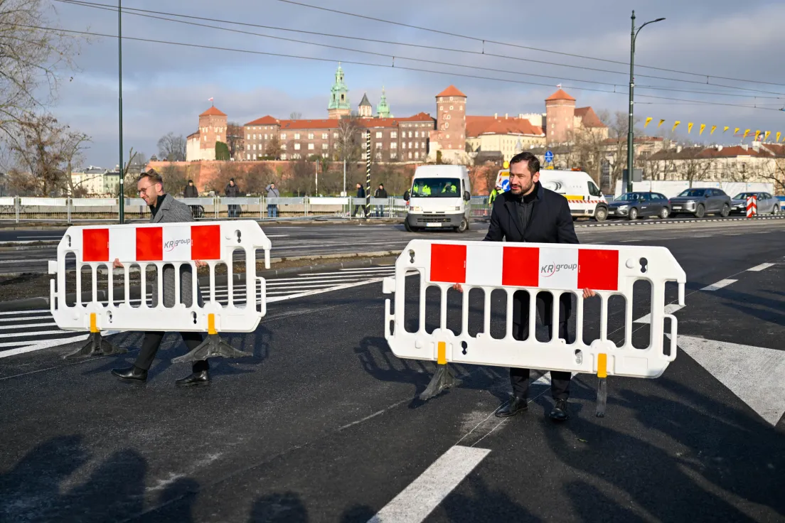 Otwarcie mostu Grunwaldzkiego po remoncie dla samochodów