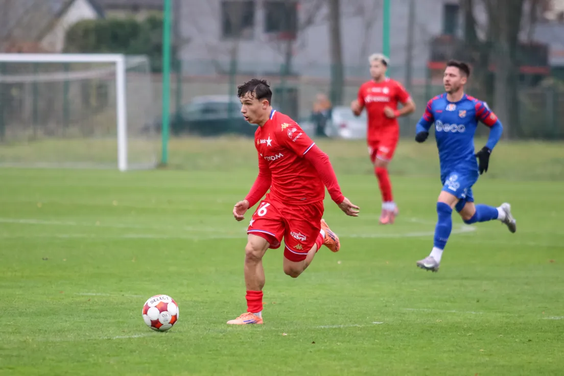 Myślenice. Sparing Wisła Kraków - Odra Opole