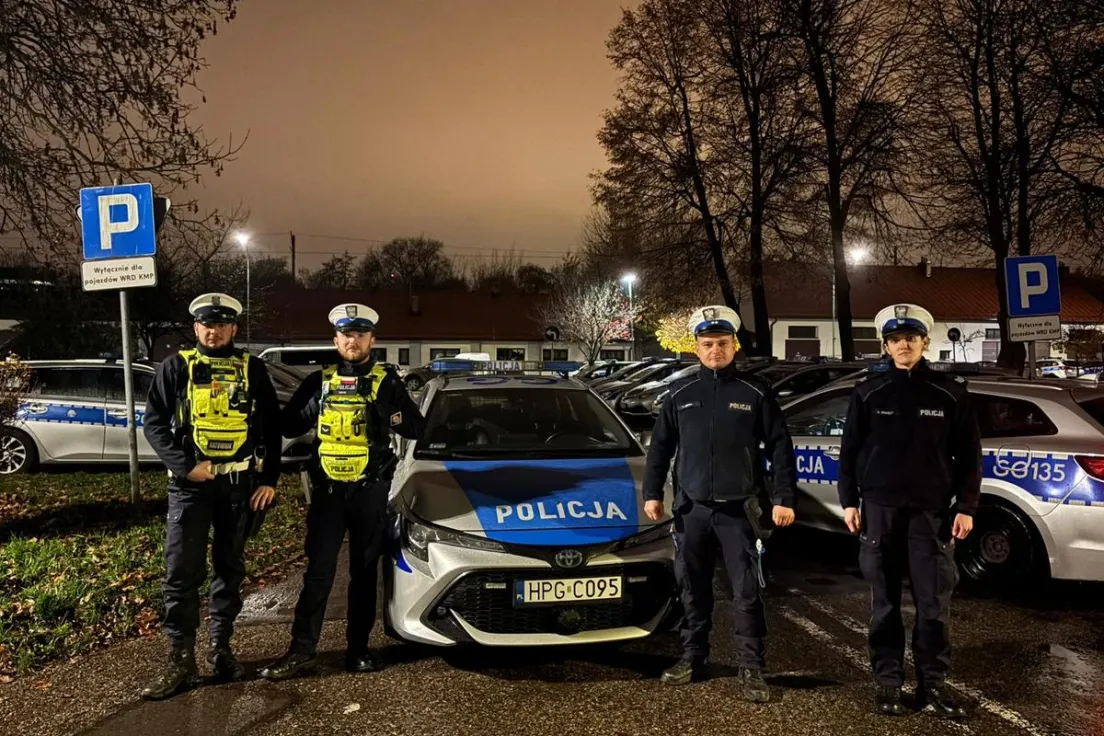 Policjanci prowadzili reanimację mężczyzny do czasu przyjazdu karetki 