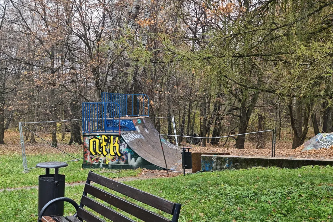 Skatepark w parku Lilli Wenedy - 10.11.2025