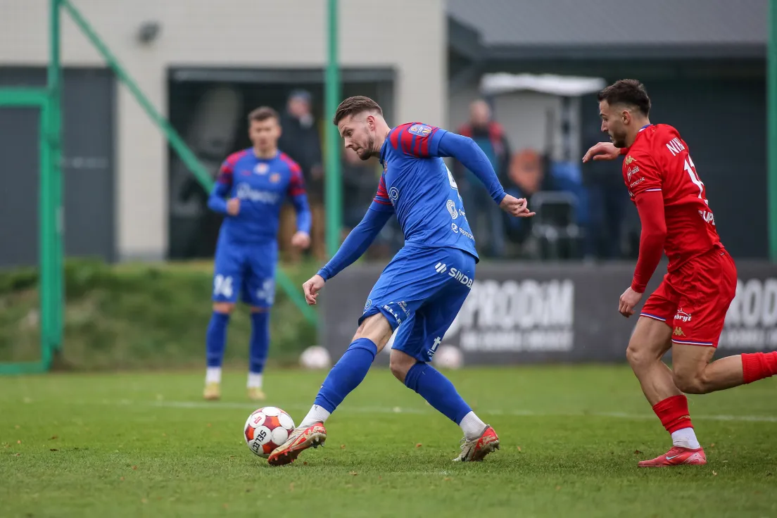 Myślenice. Sparing Wisła Kraków - Odra Opole