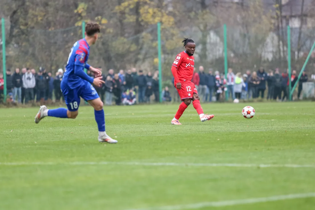 Myślenice. Sparing Wisła Kraków - Odra Opole