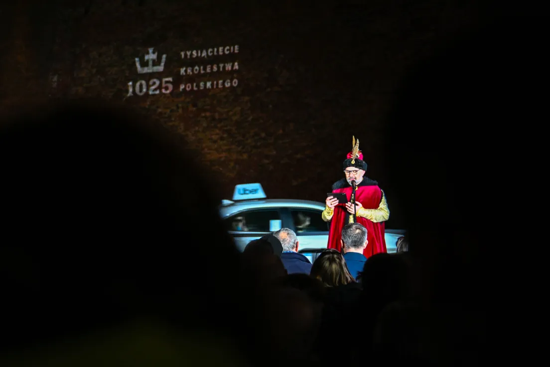 Mapping na Wawelu z okazji 1000 lecia Królestwa Polskiego