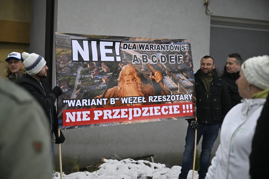 Protest przeciwko S7