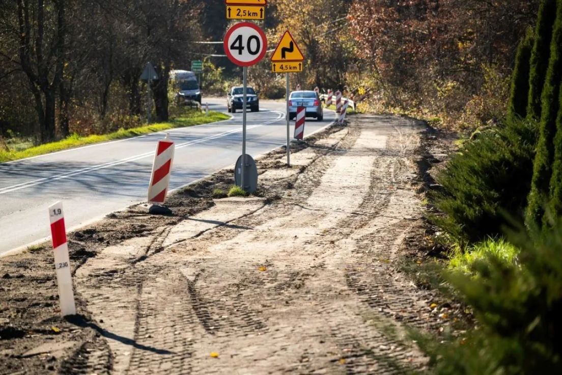 Budowa ścieżki w gminie Zakliczyn
