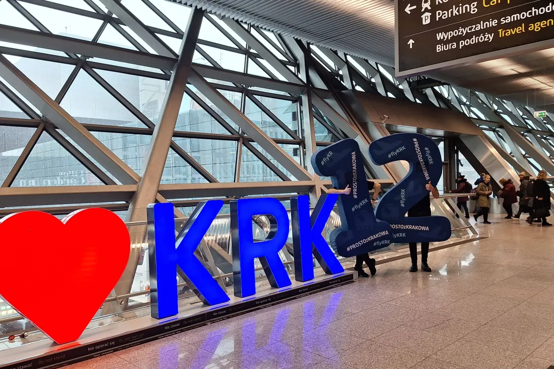 Rekord na krakowskim lotnisku