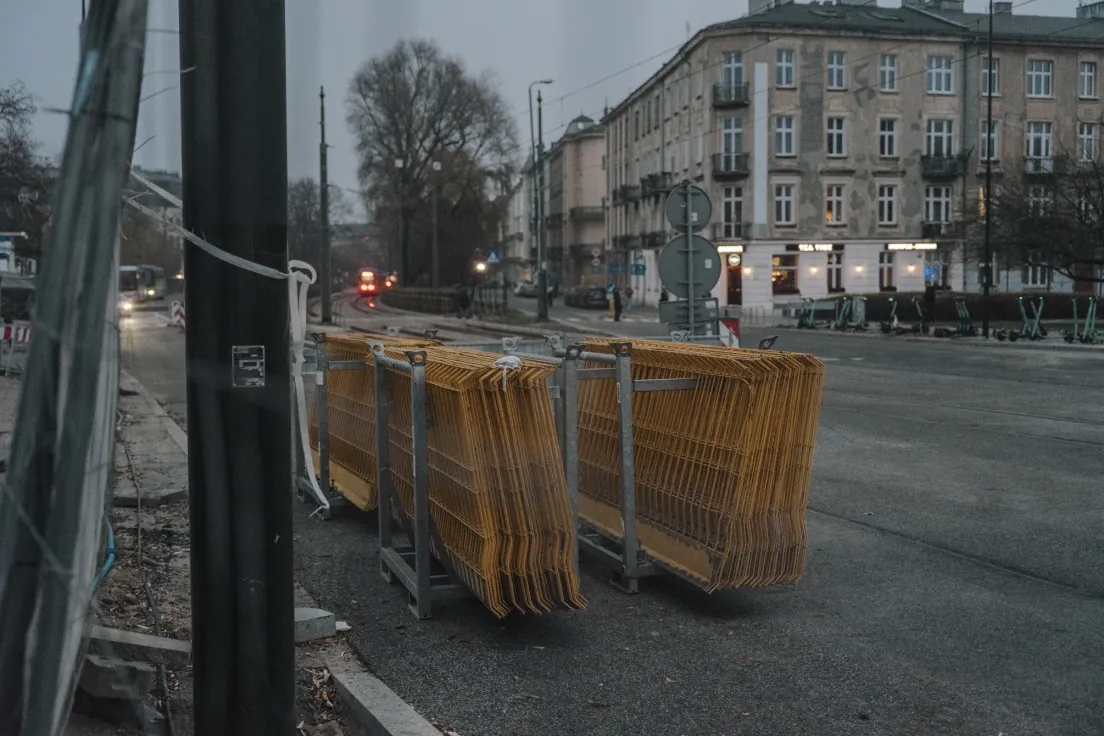Remont mostu Grunwaldzkiego, stan z 15.11