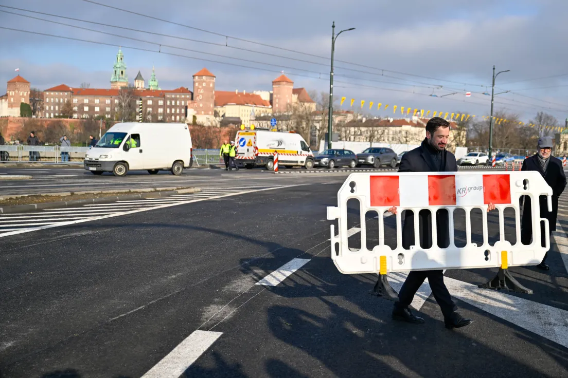 Otwarcie mostu Grunwaldzkiego po remoncie dla samochodów