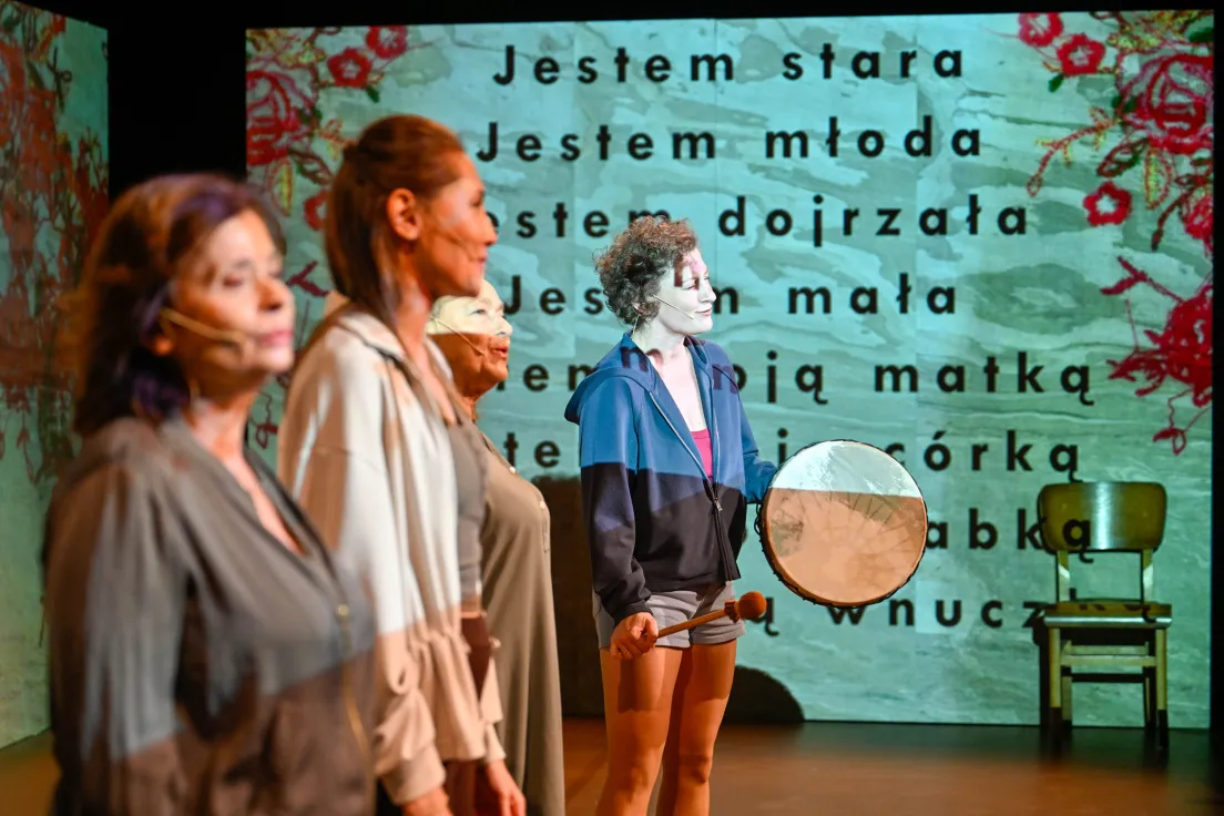 Spektakl Ciało i krew albo niewypowiedziane w Teatrze im. Słowackiego