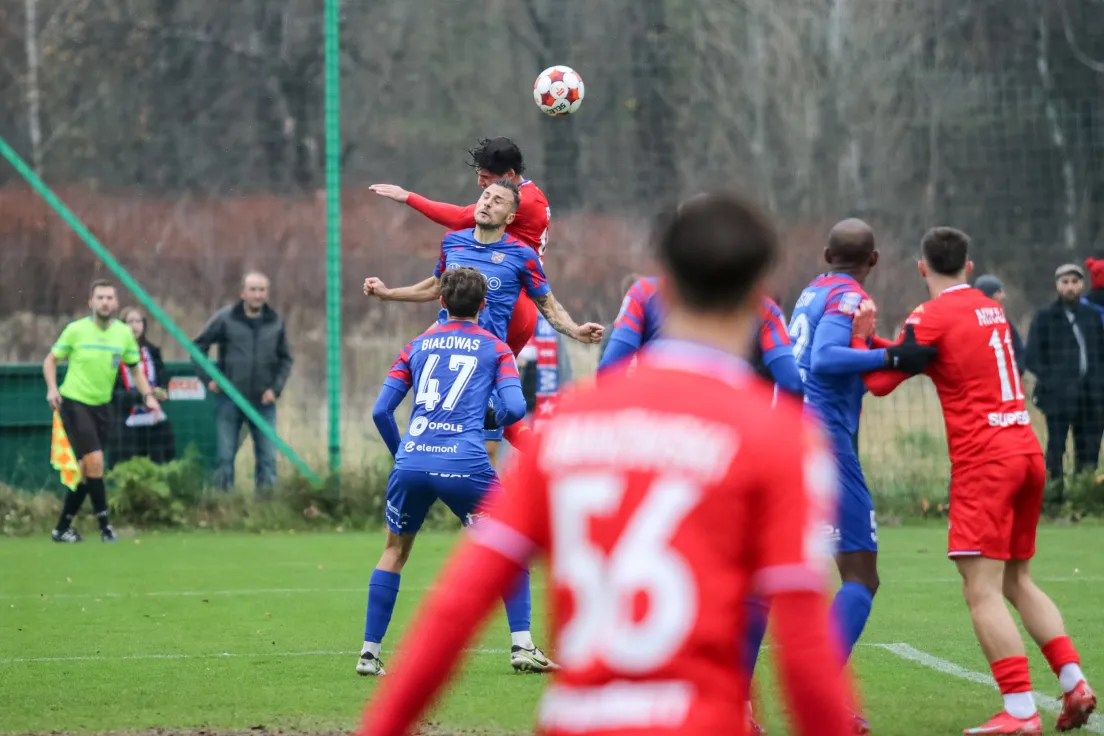 Myślenice. Sparing Wisła Kraków - Odra Opole