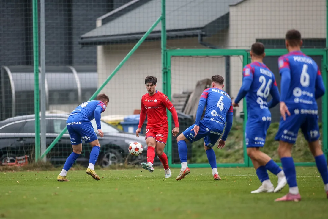 Myślenice. Sparing Wisła Kraków - Odra Opole
