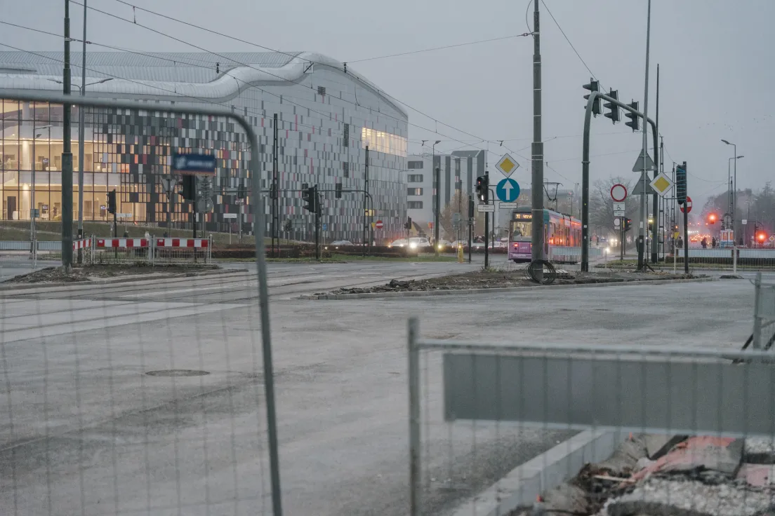 Remont mostu Grunwaldzkiego, stan z 15.11
