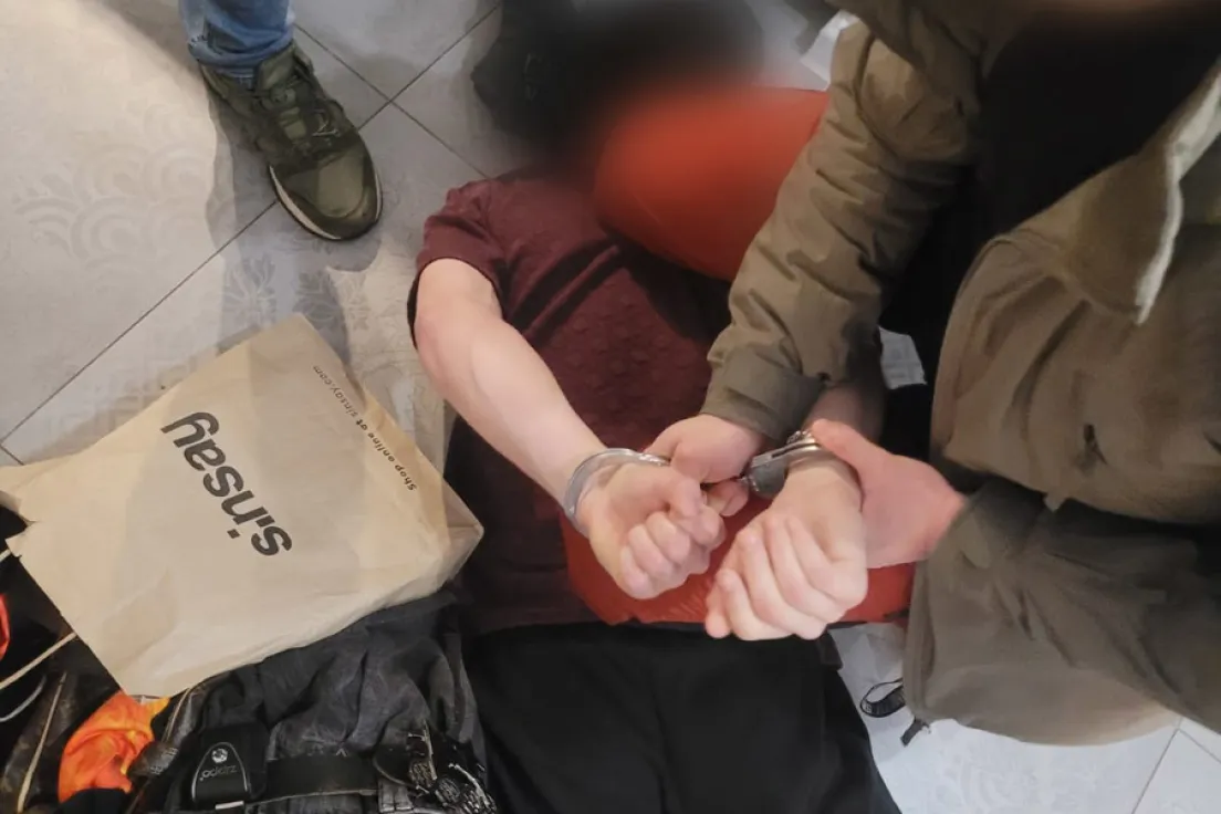 Materiały policji z zatrzymania członków grupy przestępczej