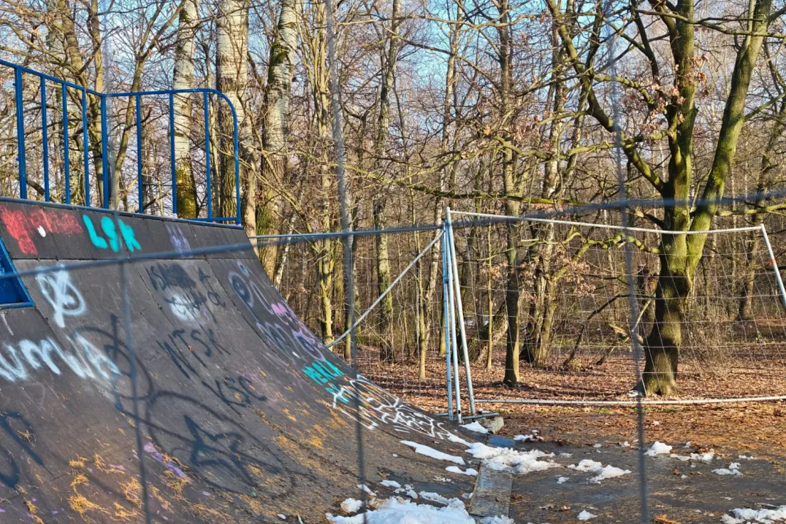 Skatepark w parku Lilli Wenedy - 28.11.2025
