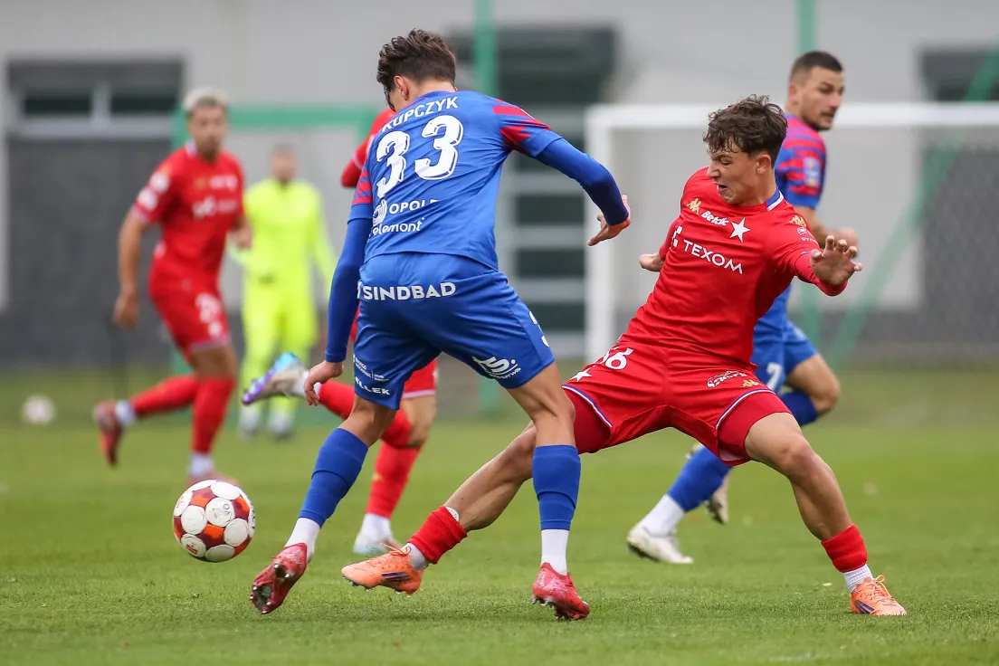 Myślenice. Sparing Wisła Kraków - Odra Opole