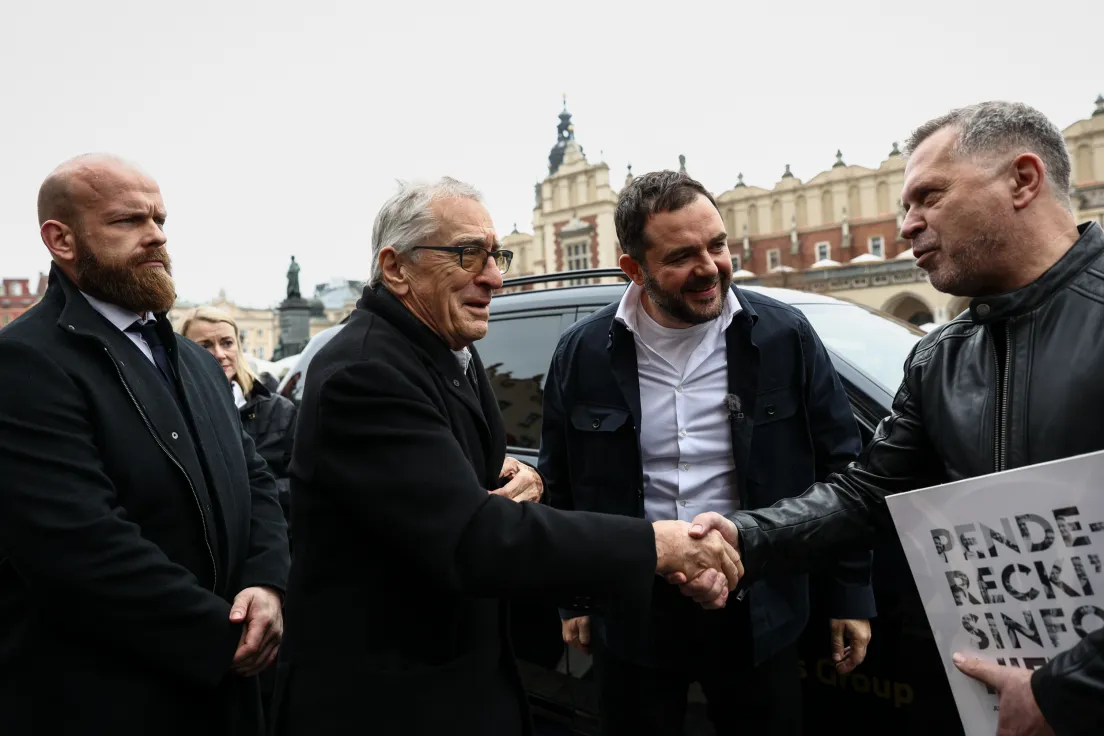 Robert De Niro w Krakowie