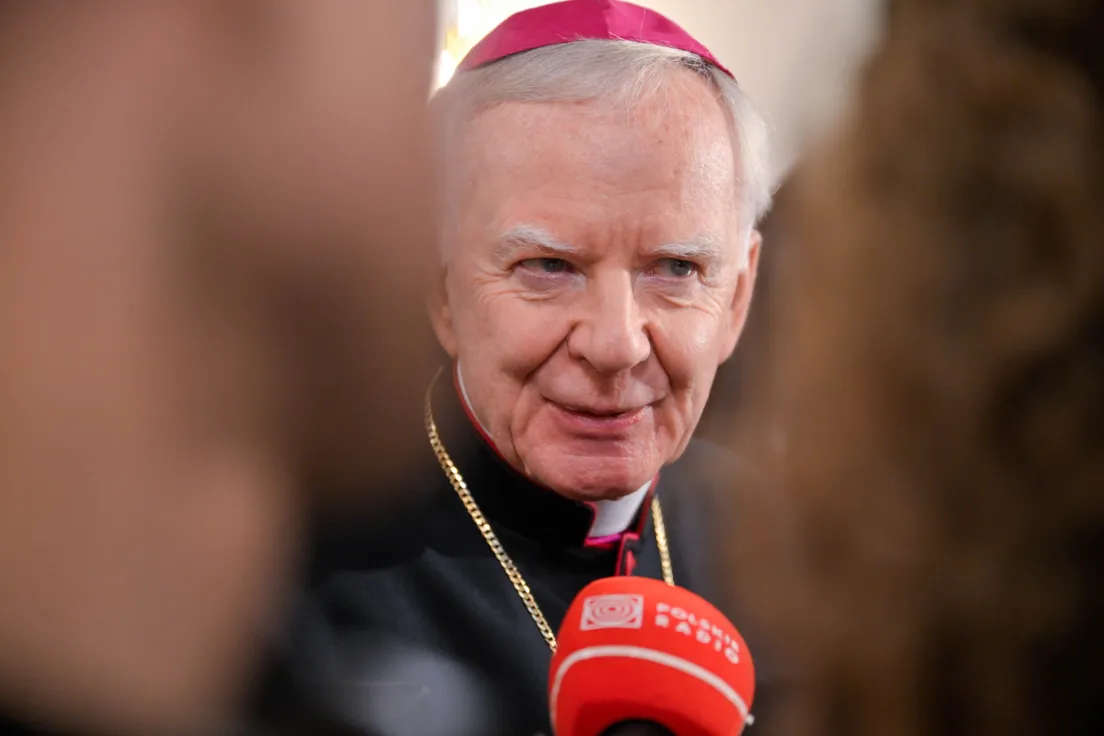 Abp Marek Jędraszewski podczas ogłoszenia nowego metropility krakowskiego