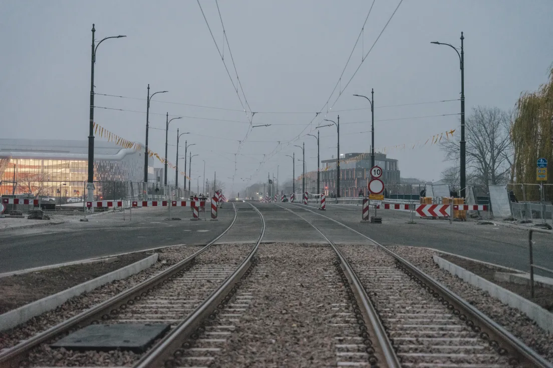 Remont mostu Grunwaldzkiego, stan z 15.11