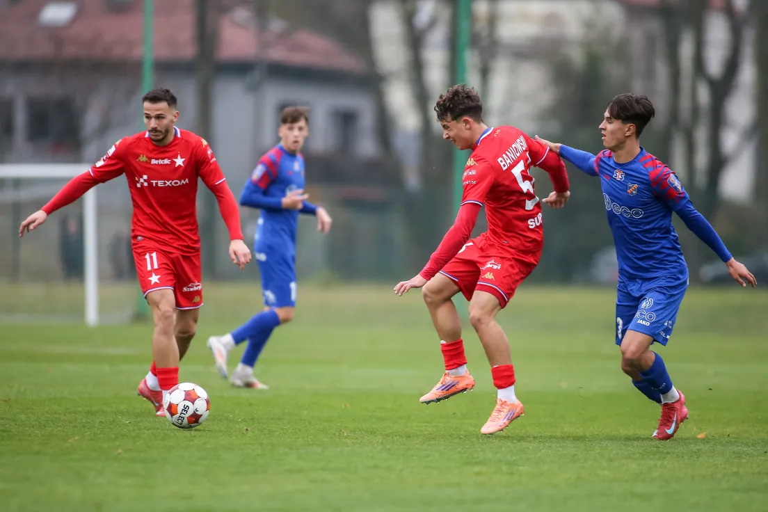 Myślenice. Sparing Wisła Kraków - Odra Opole
