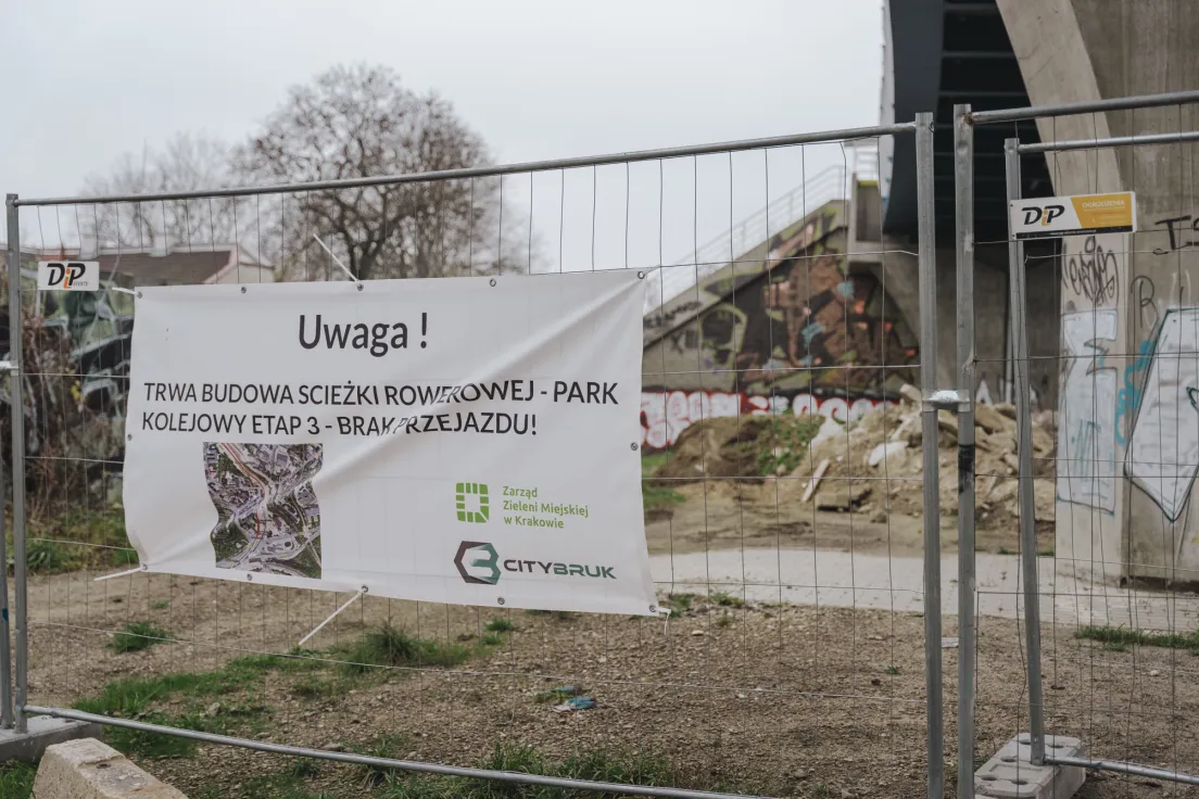 Budowa III etapu parku Kolejowego