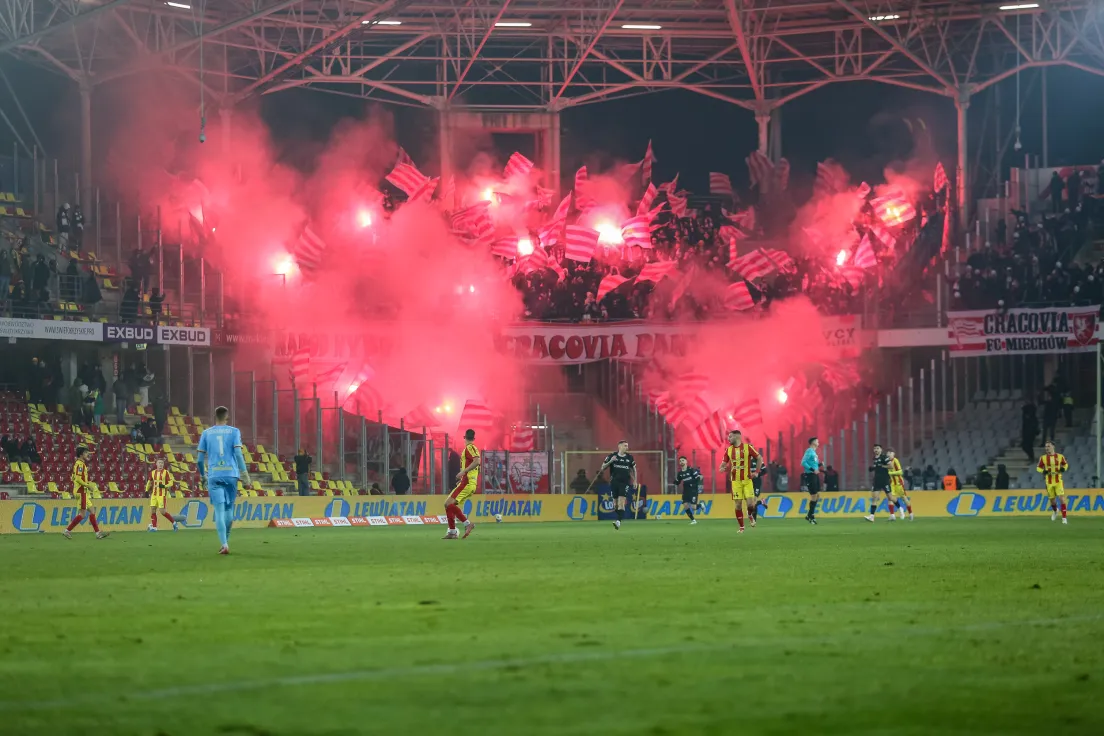 Mecz Korona Kielce - Cracovia