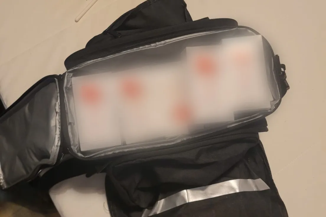 Materiały policji z zatrzymania członków grupy przestępczej