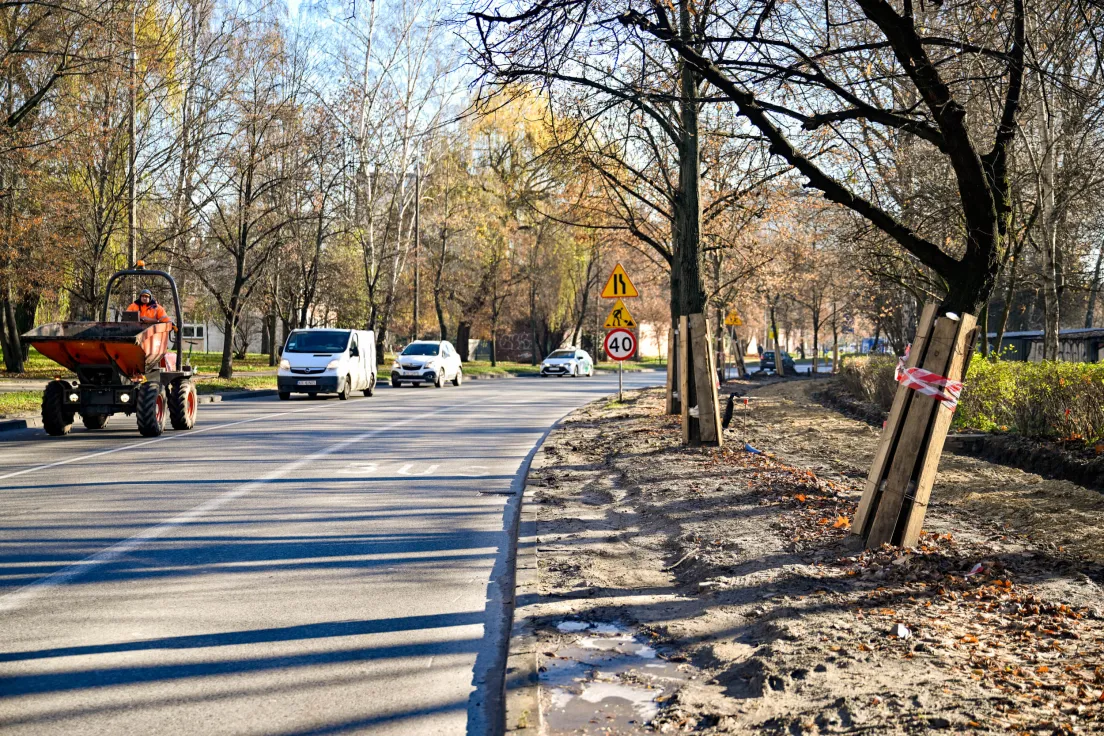 Budowa DDR na ul. Nawojki