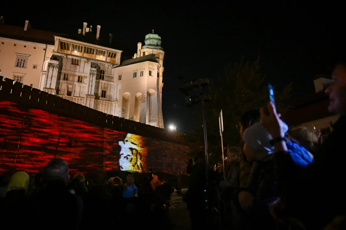 Mapping na Wawelu z okazji 1000 lecia Królestwa Polskiego