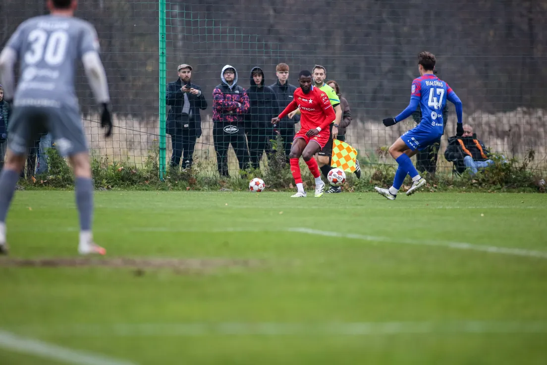 Myślenice. Sparing Wisła Kraków - Odra Opole