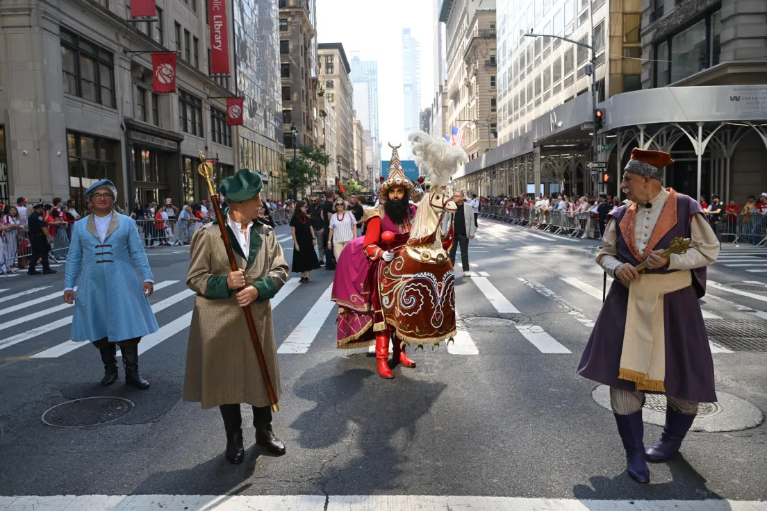 Lajkonik w Nowym Jorku