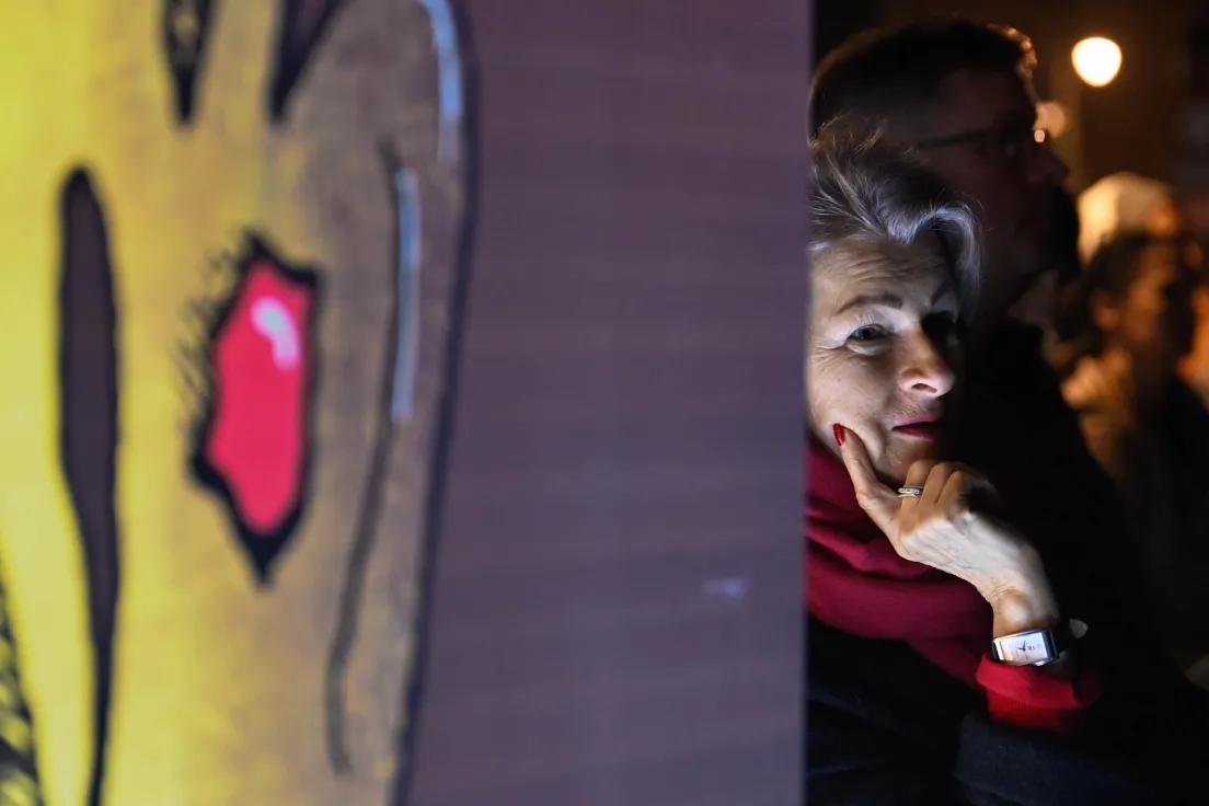 Mapping na Wawelu z okazji 1000 lecia Królestwa Polskiego