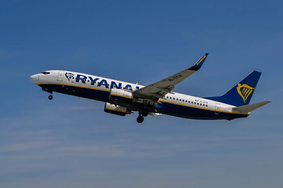 Samolot firmy Ryanair