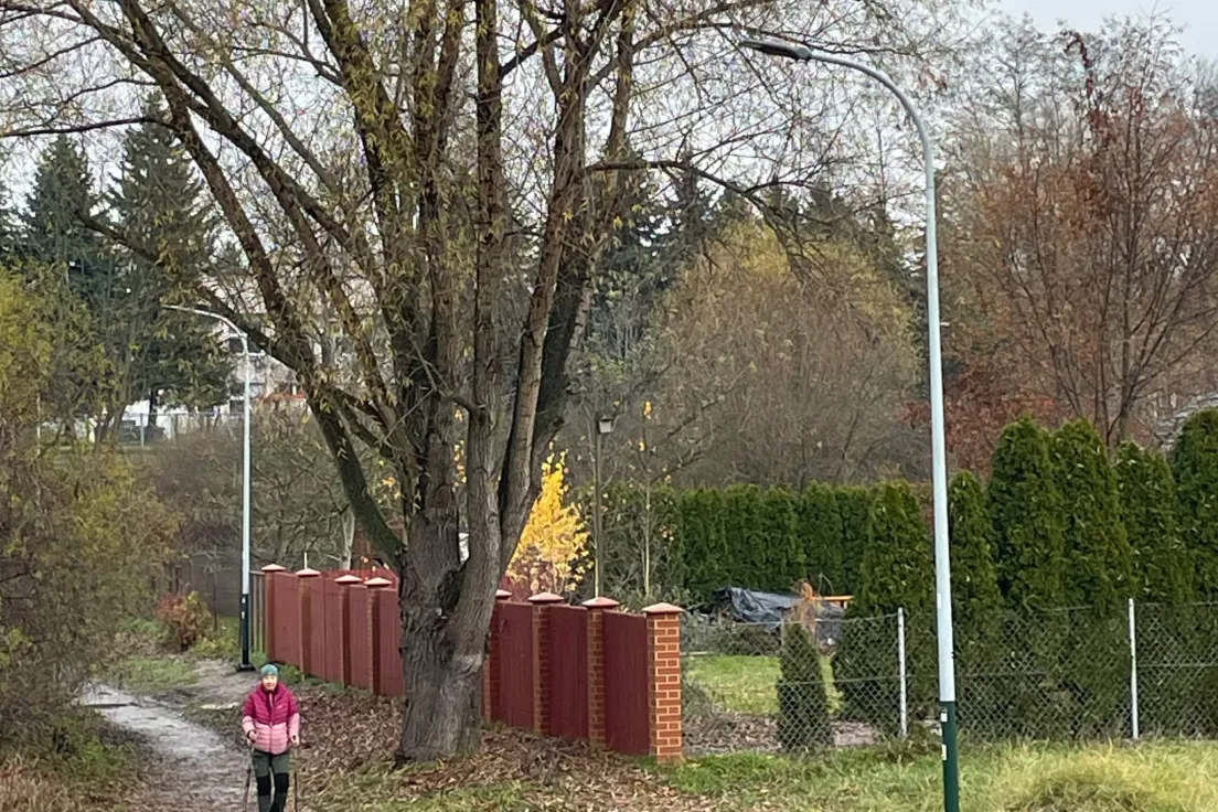 Nowe oświetlenie wykonane w ramach Paktu dla krakowskich osiedli