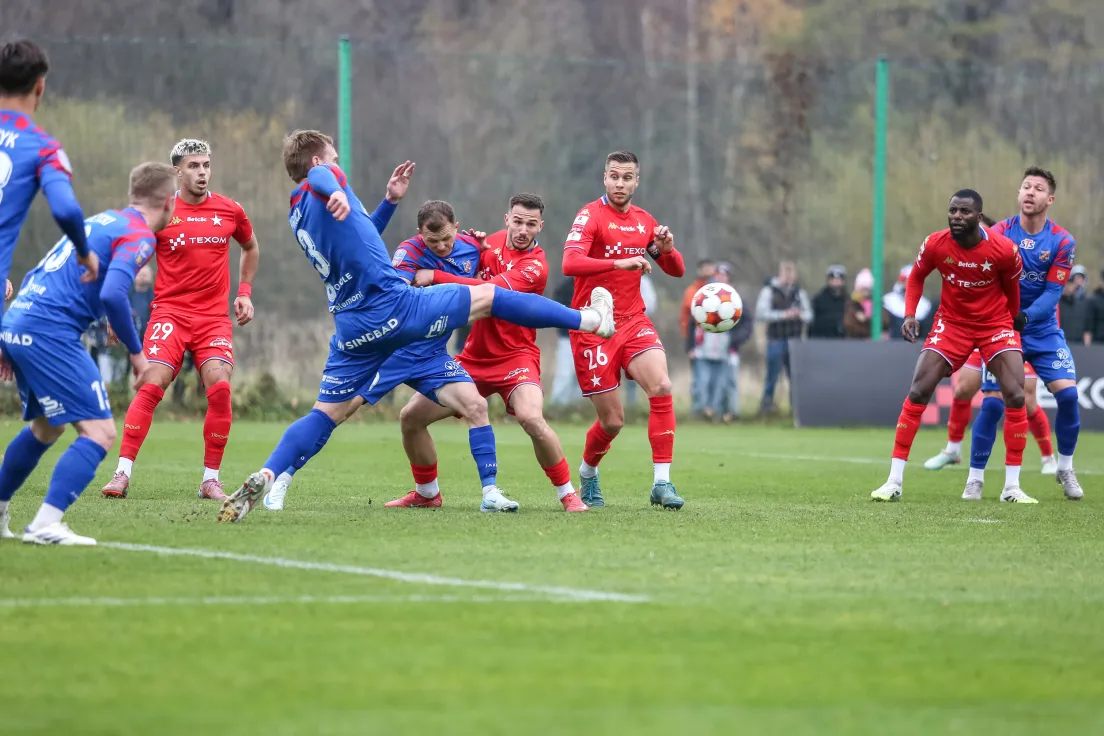 Myślenice. Sparing Wisła Kraków - Odra Opole