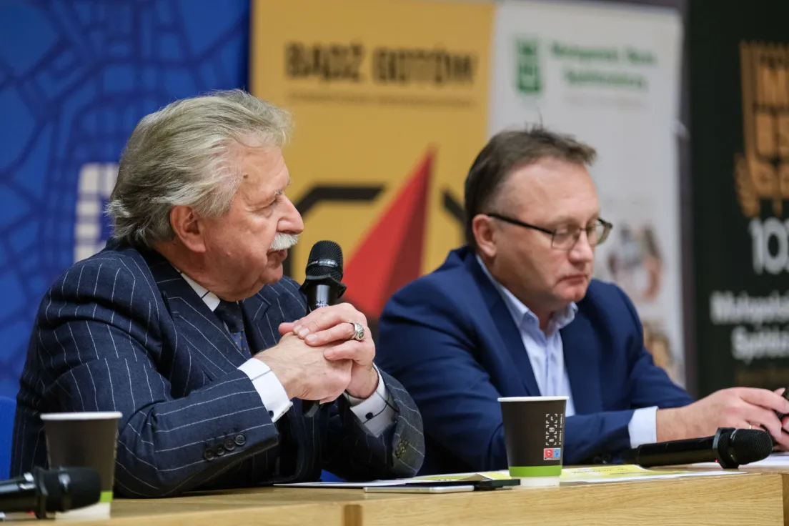 Gen. Leon Komornicki i Marek Budzisz