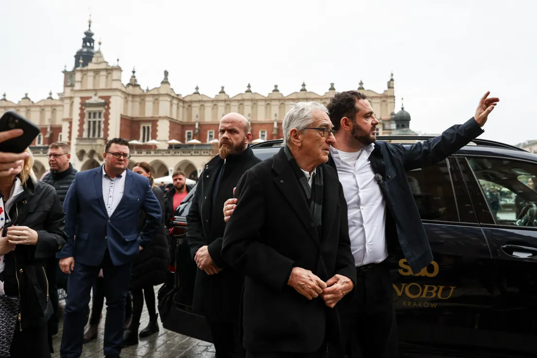 Robert De Niro w Krakowie