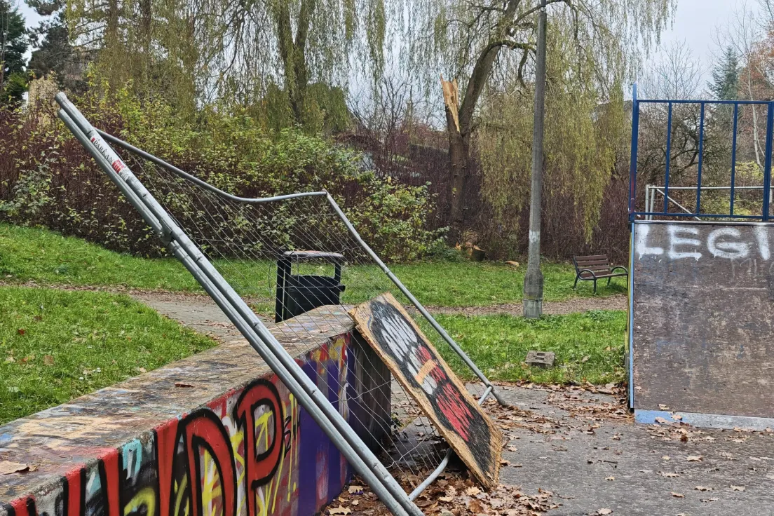 Skatepark w parku Lilli Wenedy - 10.11.2025