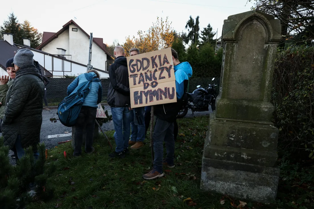 Protest mieszkańców przeciwko S7