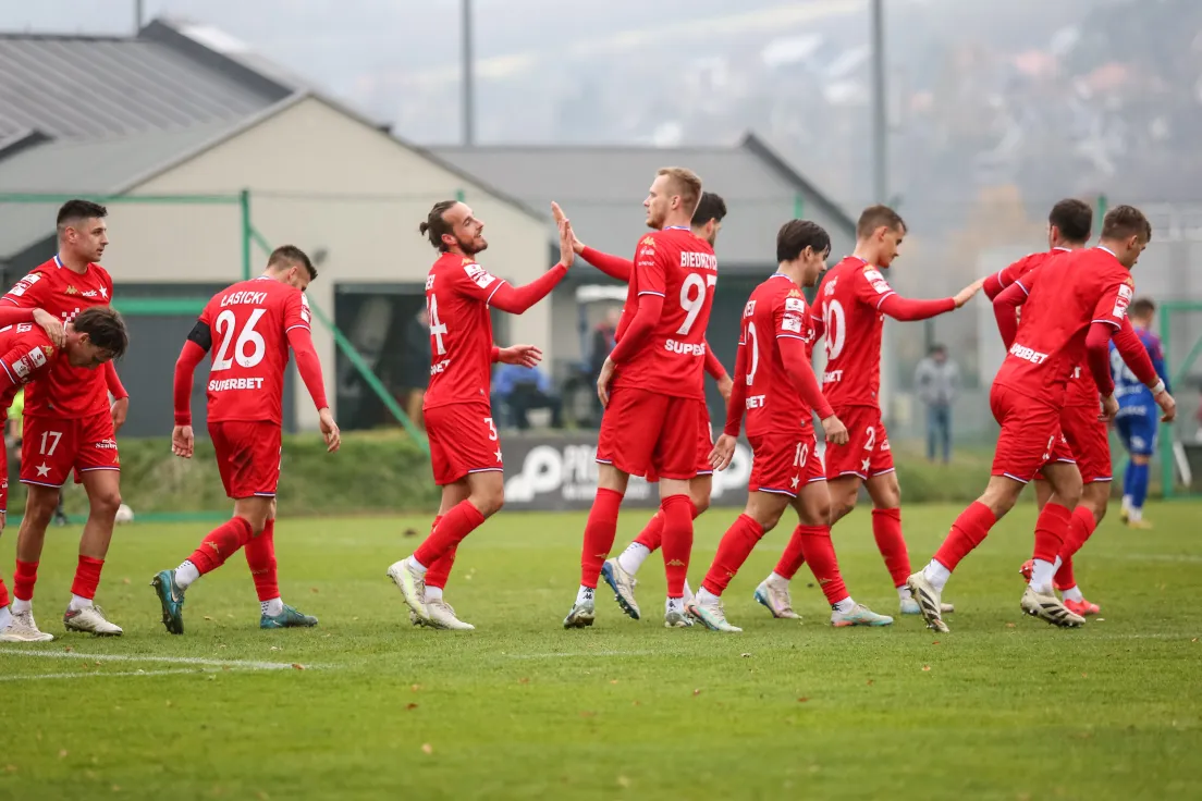 Myślenice. Sparing Wisła Kraków - Odra Opole