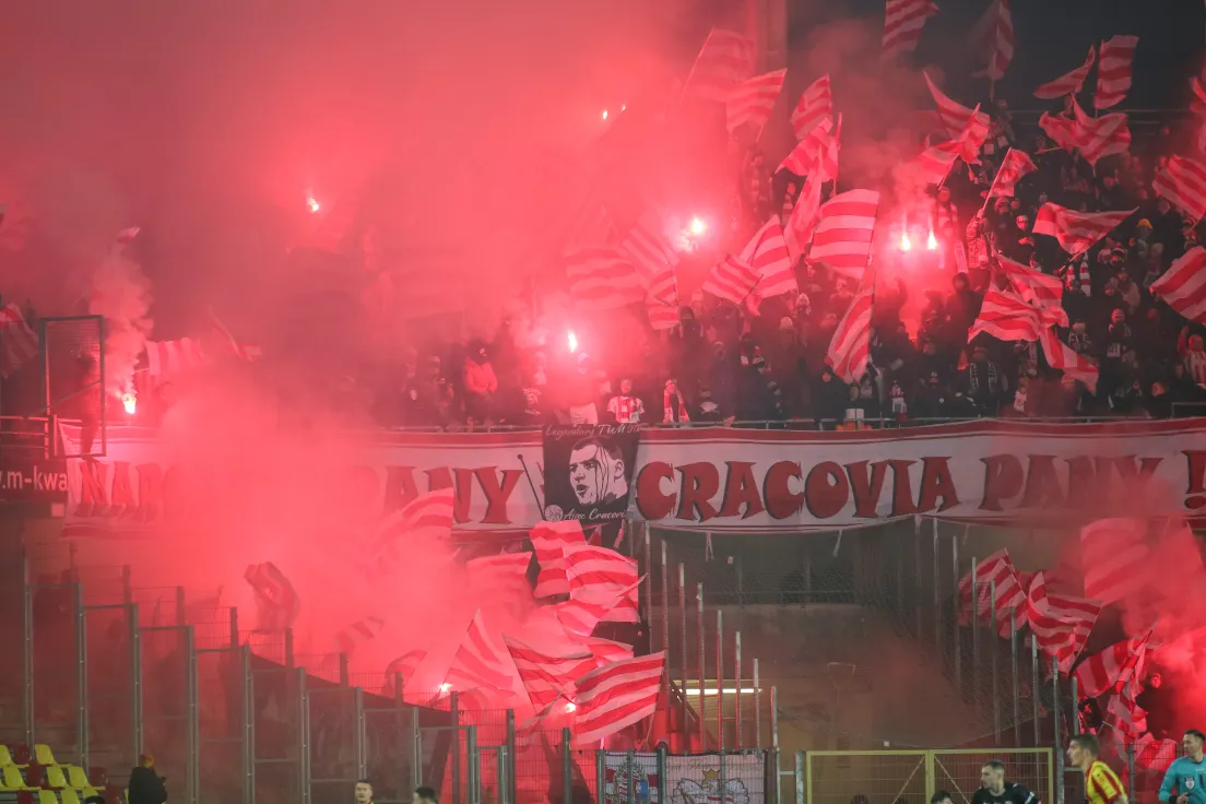 Mecz Korona Kielce - Cracovia