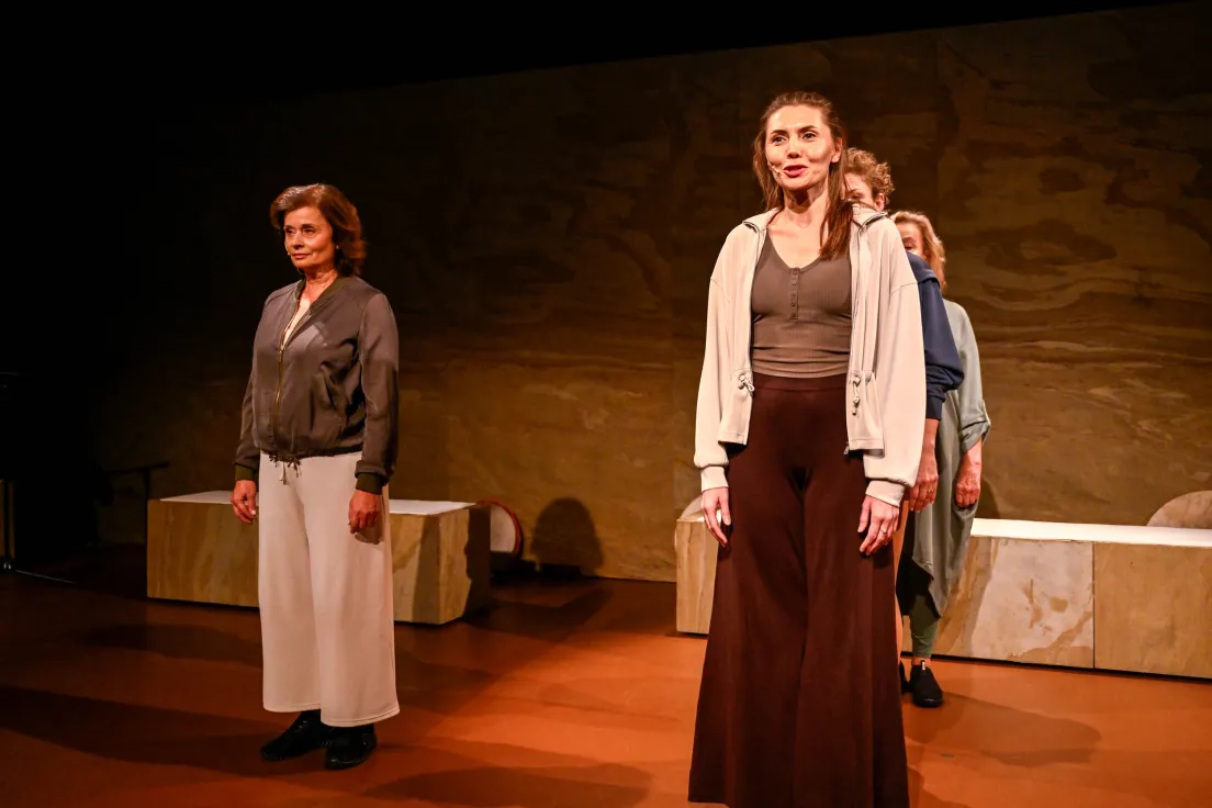 Spektakl Ciało i krew albo niewypowiedziane w Teatrze im. Słowackiego
