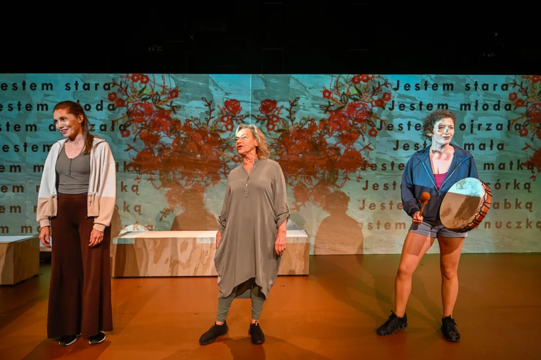 Spektakl Ciało i krew albo niewypowiedziane w Teatrze im. Słowackiego