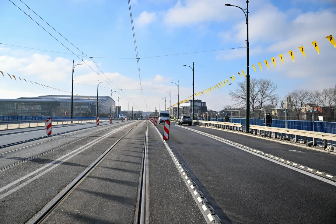 Otwarcie mostu Grunwaldzkiego po remoncie dla samochodów