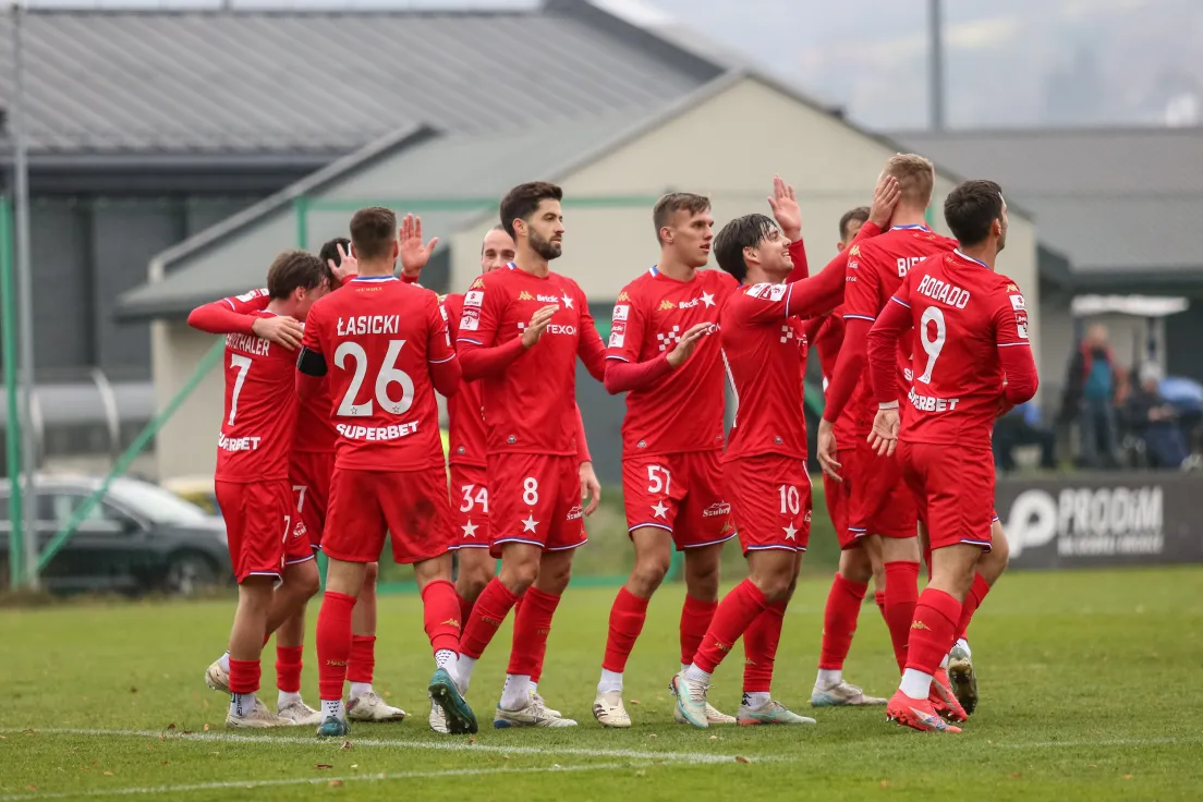Myślenice. Sparing Wisła Kraków - Odra Opole