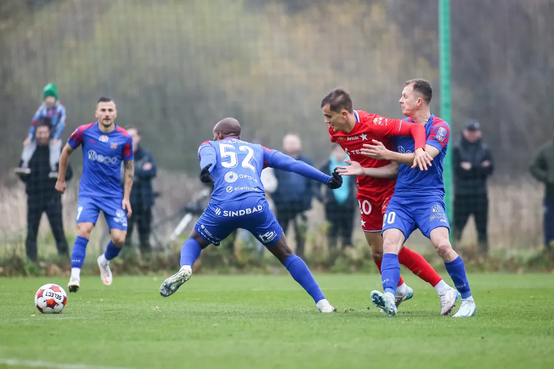 Myślenice. Sparing Wisła Kraków - Odra Opole