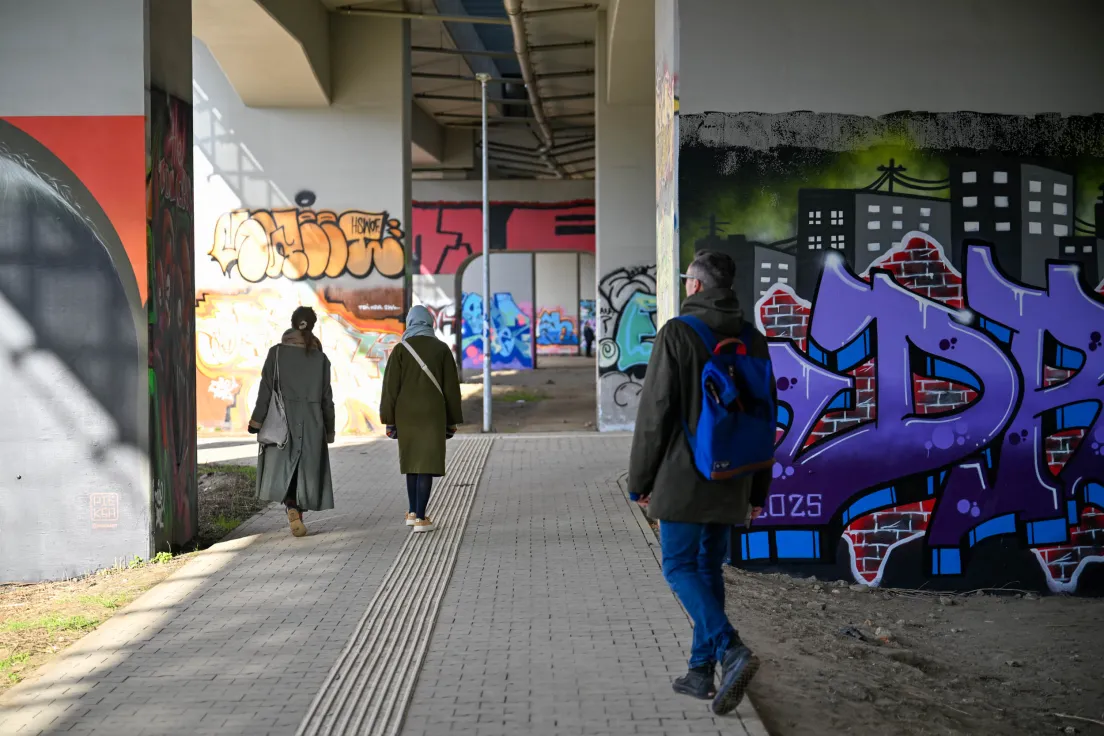II etap budowy parku Kolejowego