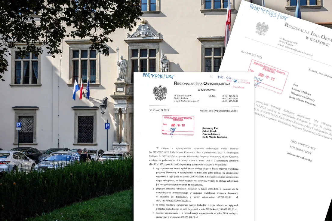 Dokumenty z Regionalnej Izby Obrachunkowej