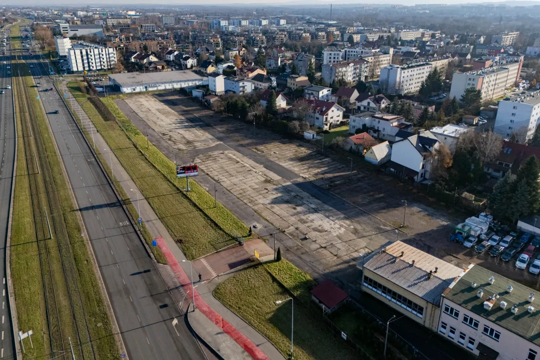 Dawny parking przy ulicach Lipskiej i Rzebika